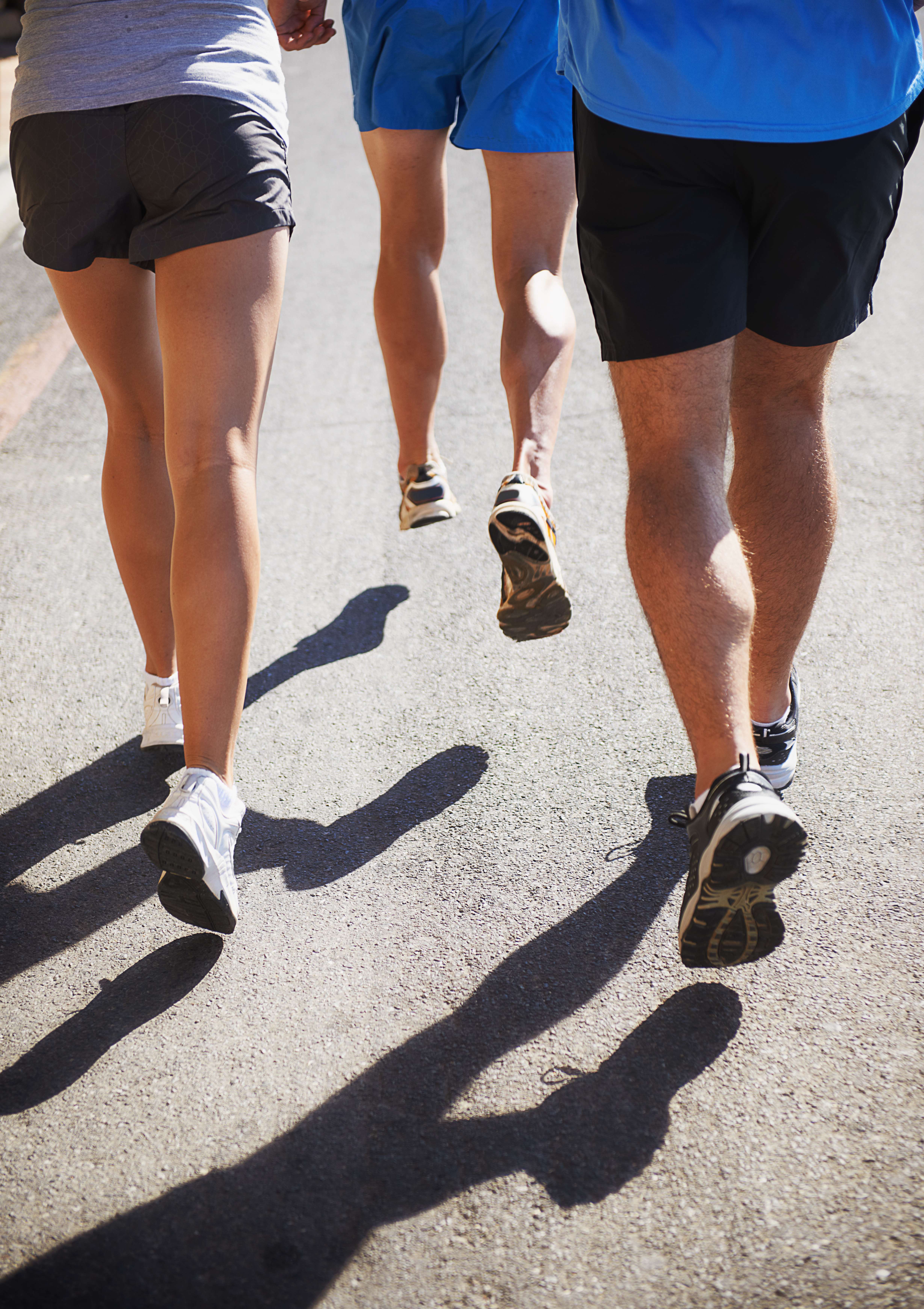 decorative image of one or more people doing sport